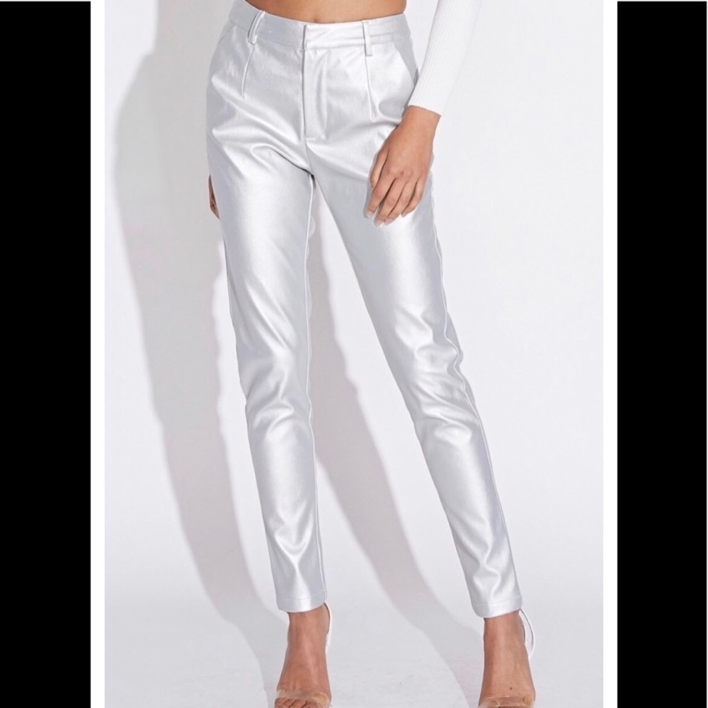 Faux Leather Pants